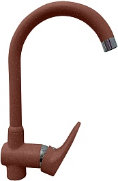 Granfest Смеситель для кухни 3023 красный марс – фотография-1